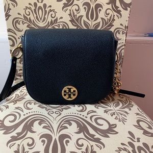 AUTHENTIC TORY BURCH EVERLY LEATHER FLAP